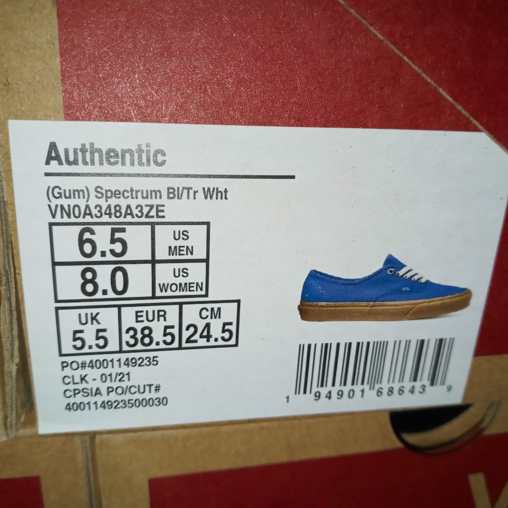 Vans Authentic Multiple Sizes - Picture 11 of 16